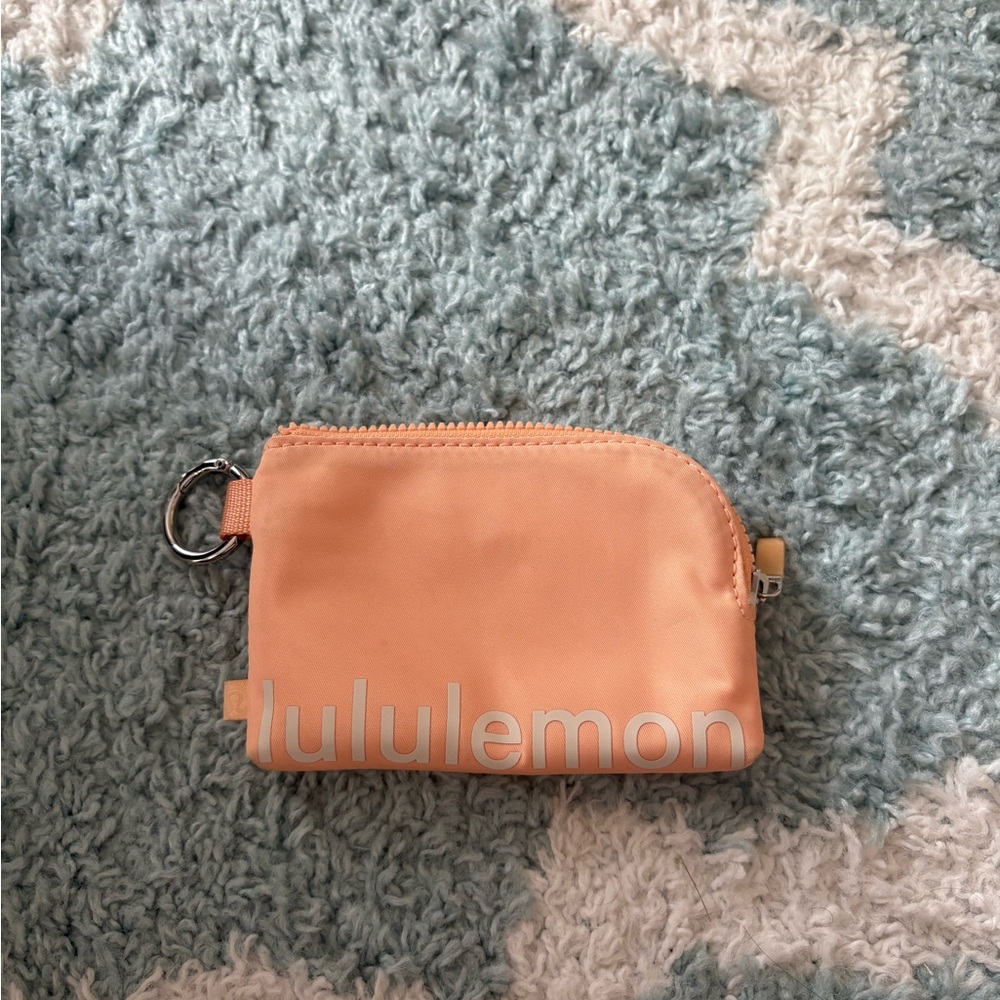 Lululemon Peach Coin Pouch
